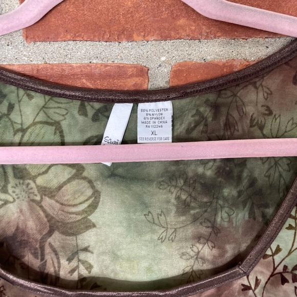 Vintage Sami + Jo floral top - Picture 4 of 5